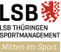 Logo LSB Thüringen Sportmanagement Mitten im Sport